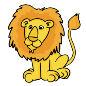 Картинки по запросу a lion clipart